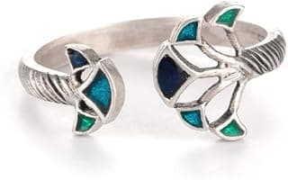 Shaya by Caratlane | 925 Silver|Oxidised Owning My Delusional Optimism Ring | Gifts for Womens & Girls