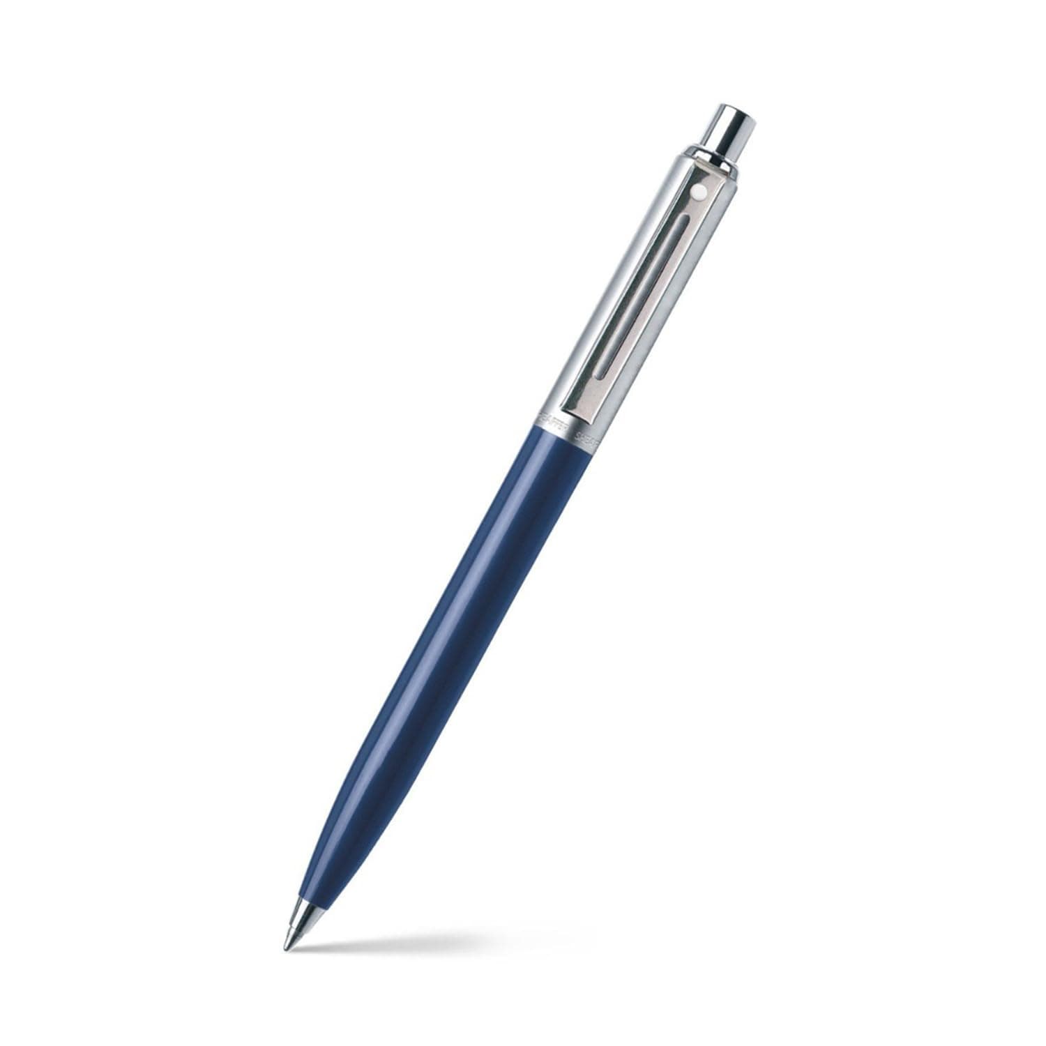 Sheaffer Ballpoint Pen 321 Sentinel Blue with Chrome Trim | Premium Ballpen Blue