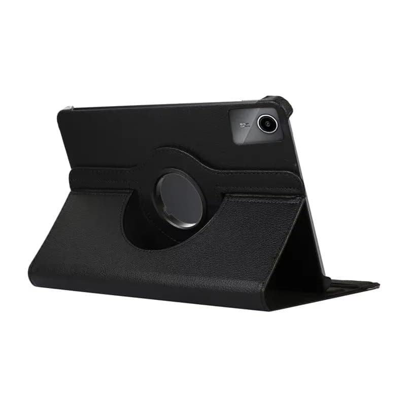Printme Rotating Case for Lenovo Tab m11, 11 inch - 360 Degree Rotating Protective Stand Cover with Auto Sleep/Wake (Black)