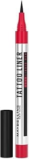 Maybelline New York Matte Pencil Eyeliner, Intense Pencil Eyeliner, Long-Lasting, Felt-Tip Applicator, Line Tattoo High Impact Liner, Black