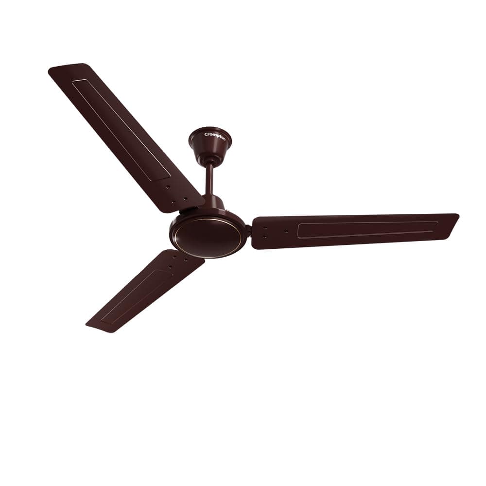 Crompton Surebreeze Sea Sapphira 1200 mm Ceiling Fan for Home | 2026 Model | BEE Star Rated | Energy Efficient | Superior Air Delivery | High Speed | 2 Year Brand Warranty | Lustre Brown