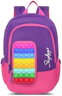 Skybags Unisex Printed School Backpack For Kids (Pop It)