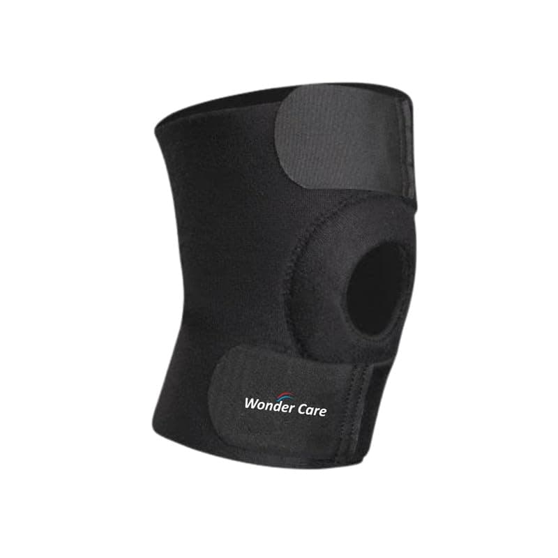 Wonder Care Patella Knee Support Brace for Rehabilitation & Recovery | Women & Men Knee Pain Relief | Patella Stabilizer brace (Black,1Unit,Special)