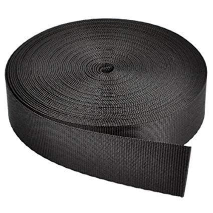 PACKARD 50 Meter Nylon/Canvas Webbing 1-inch Wide (5 * 10 Meter) | For Collars, Leashes, Diving Gear, Sports Gear, Bag Belt & Hiking