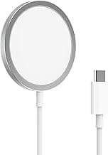 Magnetic Wireless Charger for iPhone,MagSafe Fast Charger USB C 20W,Qi Type C Wireless Charging Station Compatible with iPhone 17/17 pro/17 Pro max/16/16 Plus/16 Pro/16 Pro Max/15/14/13/12 Series