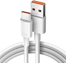 Original 120W Mobile Data Charging Cable for Redmi Note 13 Pro/12 Pro/11 Pro 5G/11S/9 pro/11/10 Pro max/Poco X5/X4 Pro/M5 Pro/M4/X3 pro/Mi 14/Mi 11 Ultra/11 Lite Ne/11t/11i, Xia-omi