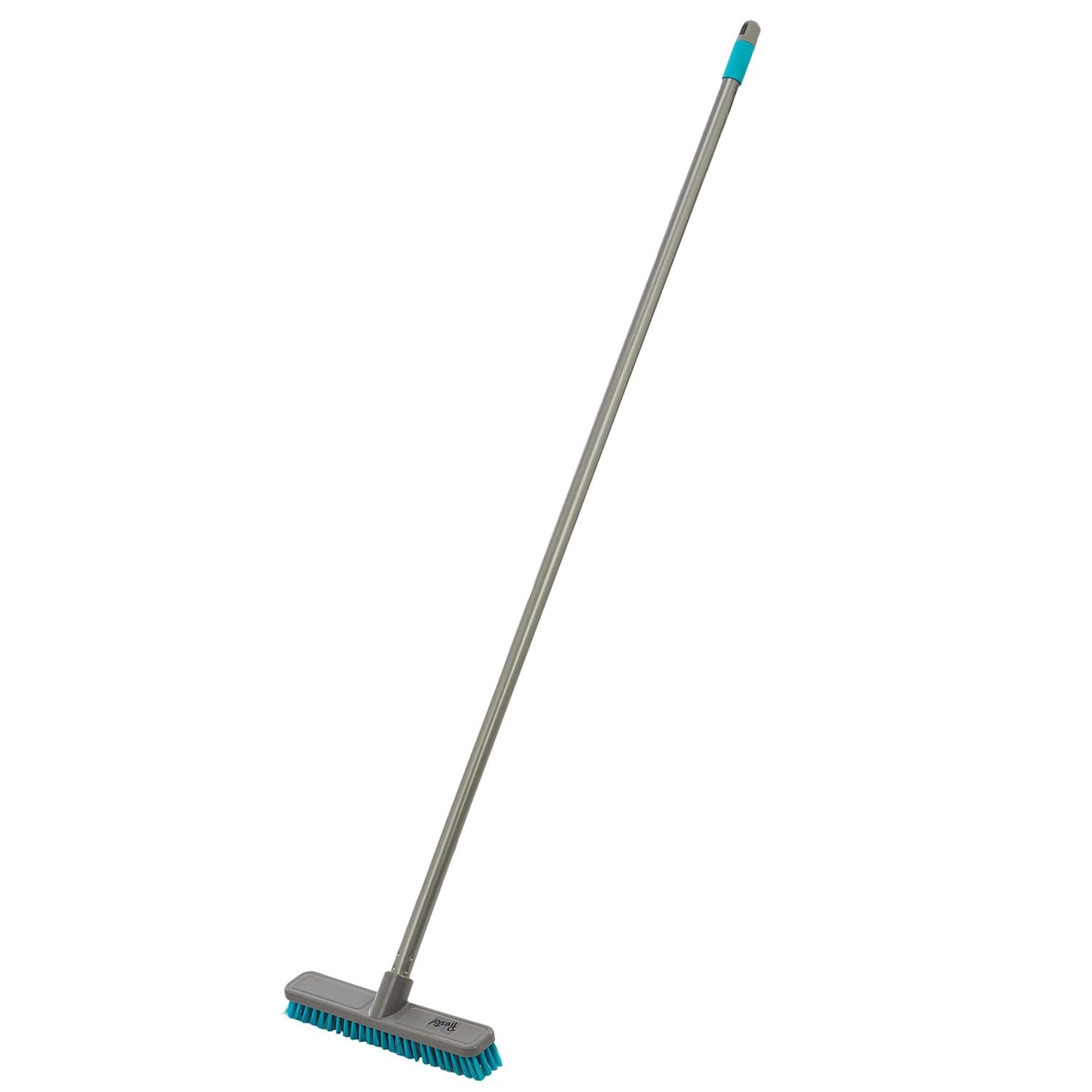 Presto! Scrubby Hard Brush with 120 CM Metal Handle-Grey, Hard_Floor