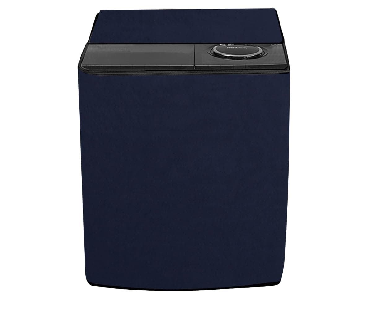 Stylista Washing Machine Cover Compatible for Whirlpool 8 kg Ace Turbodry 8.0 semi Automatic Blue