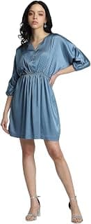 FOREVER 21 Women Solid Fitted Mini Dress