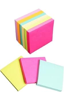 Post-It Color Notes- Pack of 6 (3x100 Sheets, Colors May Vary)