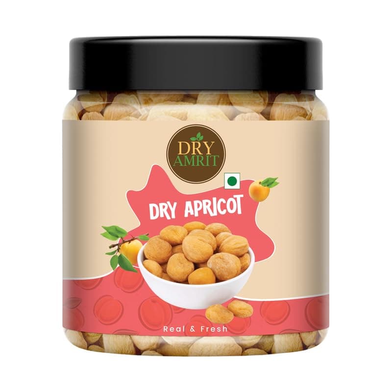 DRY AMRIT Apricots Dry Fruits 500 gm | Dried Apricot, Dry Fruits Dry, Turkish Apricot, Seedless, Khumani Dry Fruit | Khurbani For Eye Health