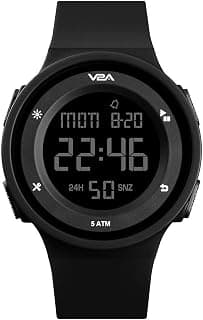 V2A Digital Sports Watch with Backlight Alarm Stopwatch for Women and Girls