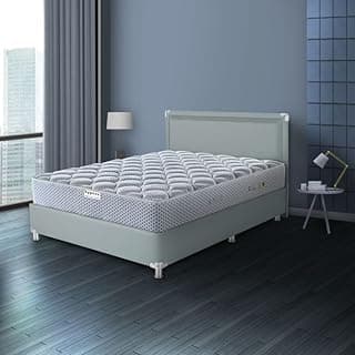 Hypnos Allure Hybrid 8 Inch Gel-Infused Memory Foam Pocket Spring Mattress |King Size (78X72 Inchs) | Medium Firm Orthopedic Back Support | Zero Disturbance™ | 10-Year Warranty