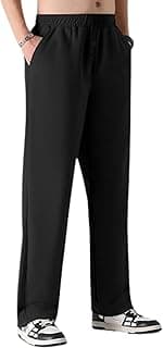 GRECIILOOKS Men's Loose Mid Rise Regular | Sports Stylish Track Pant | Trouser (Available in Plus Size)