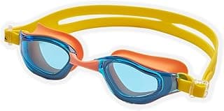 Boldfit Swimming Goggles for Men & Women with UV Protection, Anti-Fog Coating, Leakproof Silicone Seal, Adjustable Strap - Orange