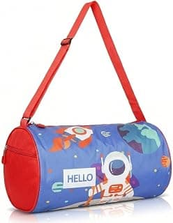 Stylbase Kids Duffle Travel Bag | Durable Lightweight Polyester Sports & Gym Kids Luggage Carry Bag for Boys & Girls | Travelling Bag for Swimming, Dance, School & Weekend Trips