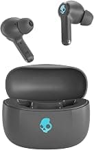 Skullcandy Ink’D True Wireless Earbuds, 48Hr Battery + Rapid Charge, Quad-Mic ENC, Multipoint Pairing, 10mm Drivers, Low Latency, Sweat & Water Resistant, Bluetooth v5.4 -Gery Matte