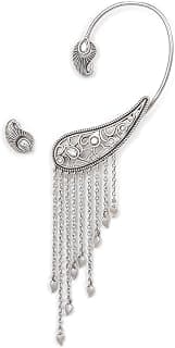 Shaya by Caratlane| 925 Silver| Dhoom Dhaam Earrings in Oxidised | Gifts for Womens & Girls