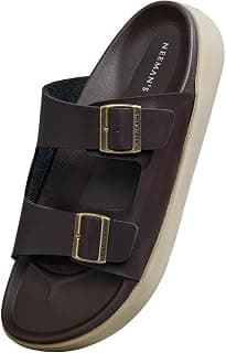 Neeman's PureWhoosh Flow Sandals for Men | Waterproof Chappal | Casual Slippers with Ergonomic Arch Support & Anti Skid EVA Sole | Adjustable Strap | Lightweight Monsoon Floaters for Beach & Outdoor Wear