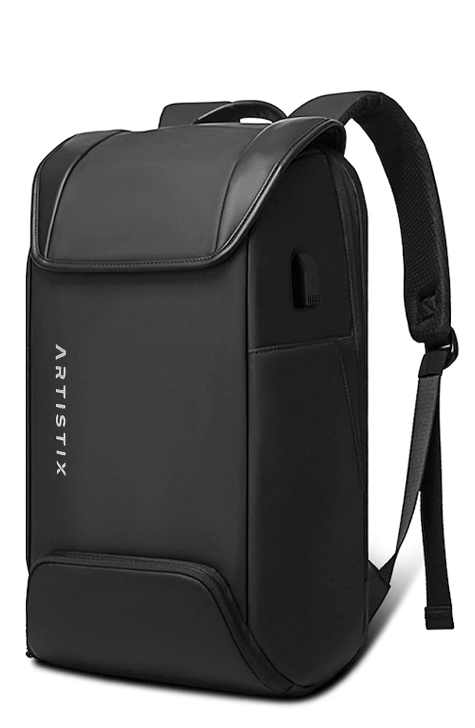 Artistix Avian Unisex Water Repellent Anti Theft Travel Laptop Backpack Bag With USB charging Port (Black, 32 L)