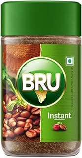 Bru Instant Bottle | Aromatic Coffee From South Indian Plantations | Premium Blend of Robusta & Arabica Beans For a Rich Coffee Experience | 75 G