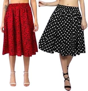 Generic mannat divaTrendy Women’s Pencil Skirt for Work, Travel, and Evening Events Pack of 2