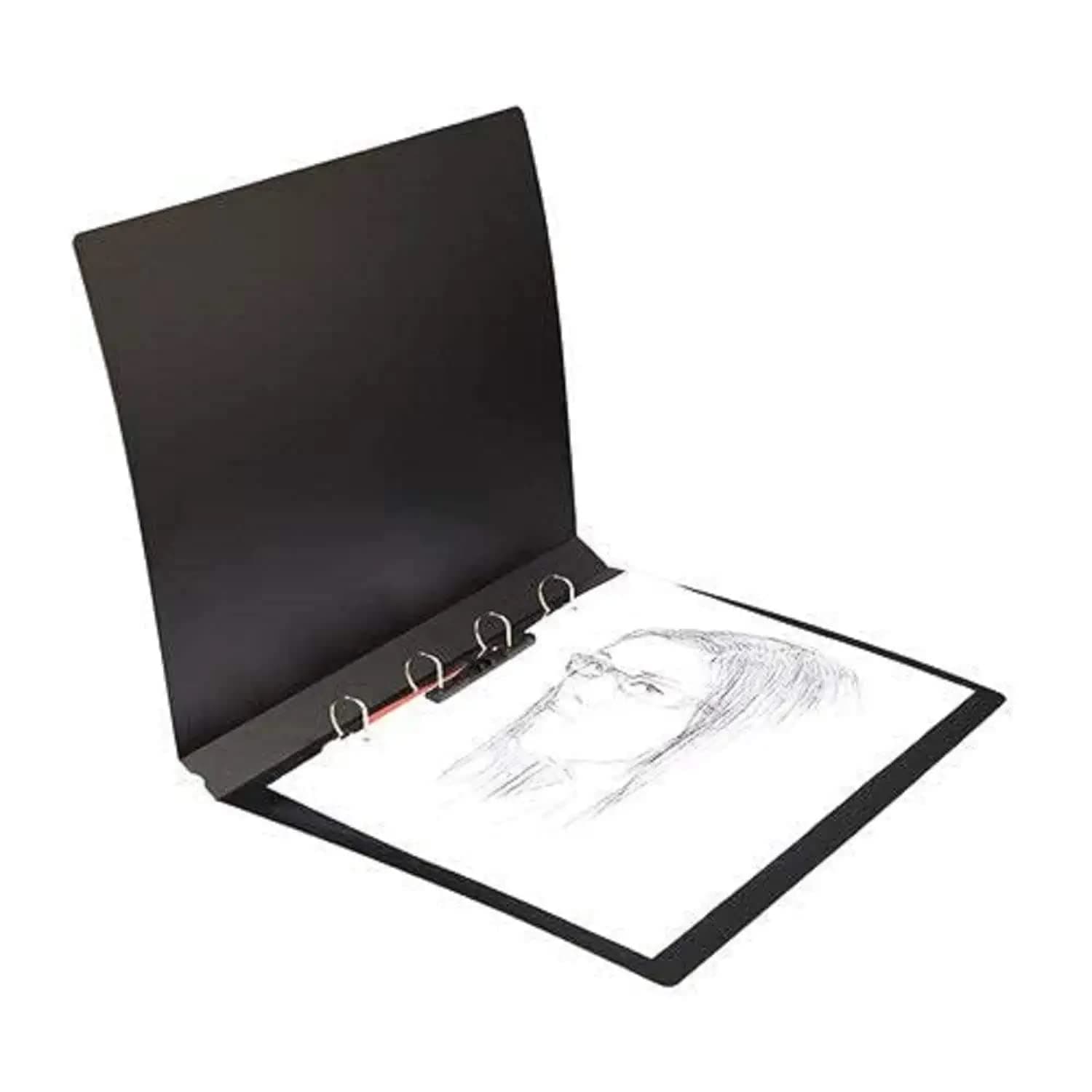 True-Ally A3 4D Ring Binder File for Documents, Projects & Certificates, Ring Binder Box Board File (Mix Color) (A3-2 Files)