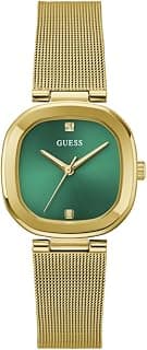 GUESS EVE Analog Watch for Women with Square Dial & Water Resistant Women's Wrist Watches