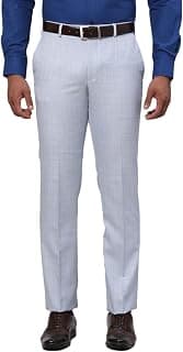 Park Avenue Men's Mid Rise Slim Fit Trouser