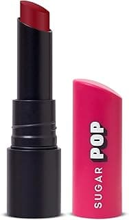 SUGAR POP Ultrastay Transferproof Lipstick | 100% Transferproof | Waterproof Matte Lipstick | Vitamin E | 4 gm - 11 Maroon Magic