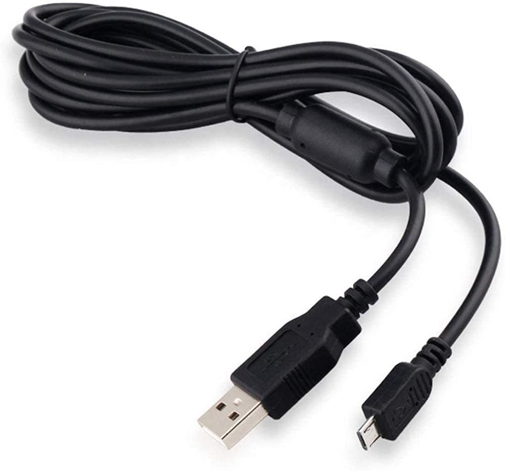 Porro Fino Playstation 4 Game Play Charging Cable Micro USB Plug Play & Charge Game Pad Controller Charger Cable For Xbox One Sony PS4 Game Pad,Black