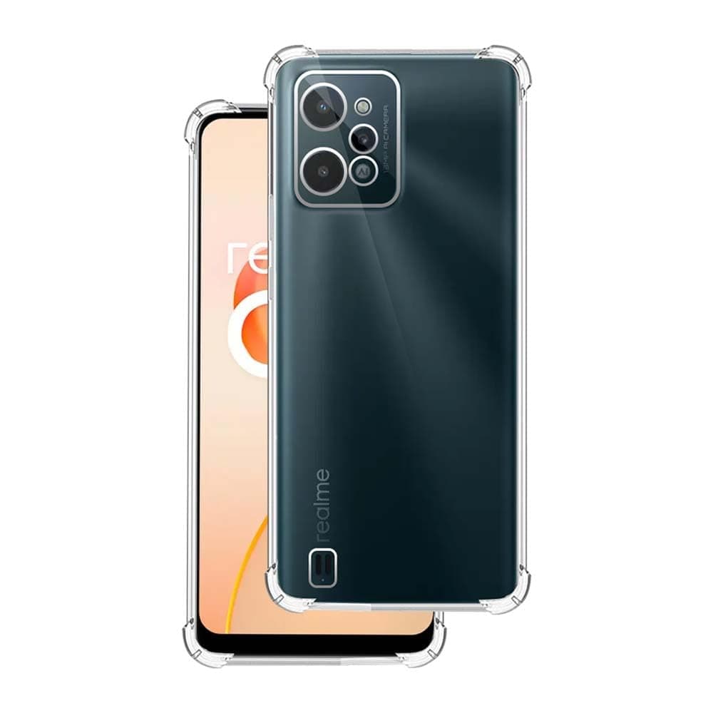 7SEVEN® Back Cover for Realme C31 4G Transparent Mobile Back Case Shock Proof Design Camera Edges Protection Crystal Clear Phone Case Silicon Soft TPU and Flexible Bumper Phone Cover