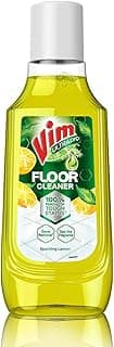 VIM Floor Cleaner: 500ml | Sparkling Lemon | 100% Removal of stains for complete clean floors & long lasting fragrance