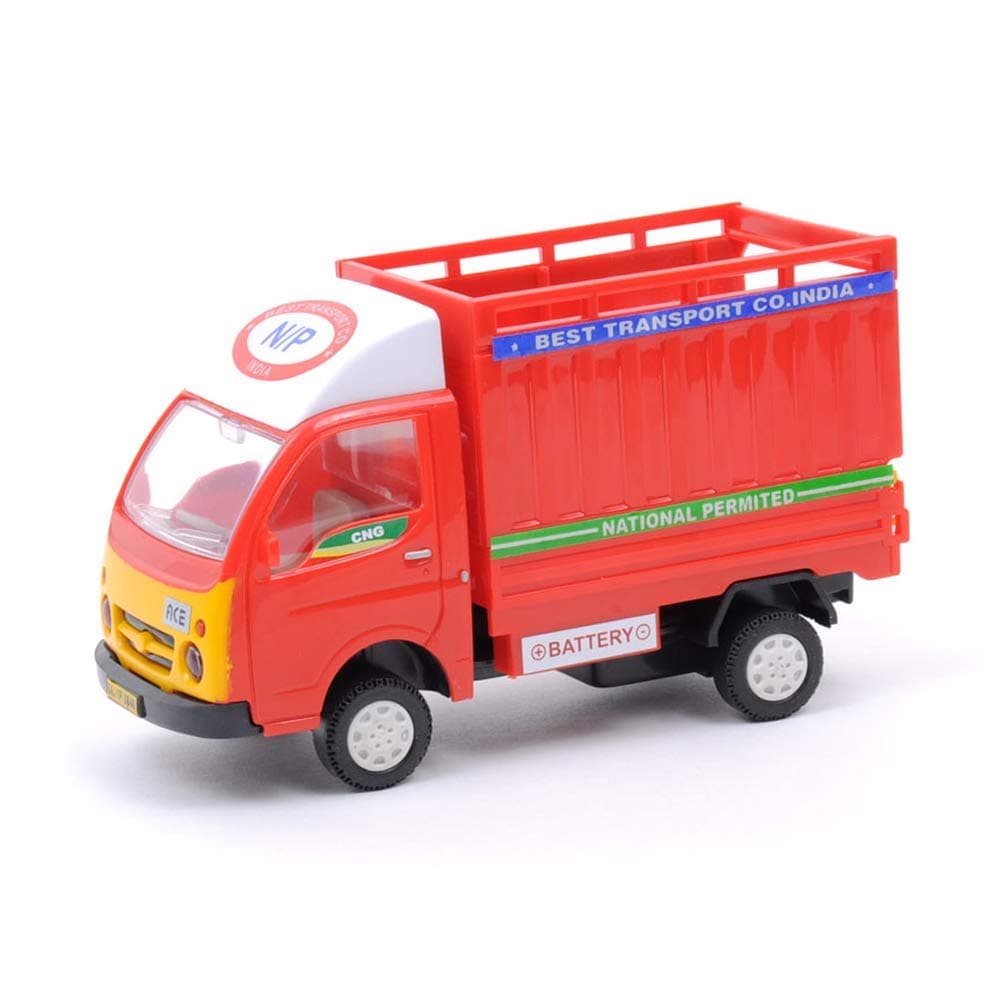 Centy ACE Freight Carrier Toy Truck in Pull Back Action with Openable Tailgate for 3Y+ Assorted Colours