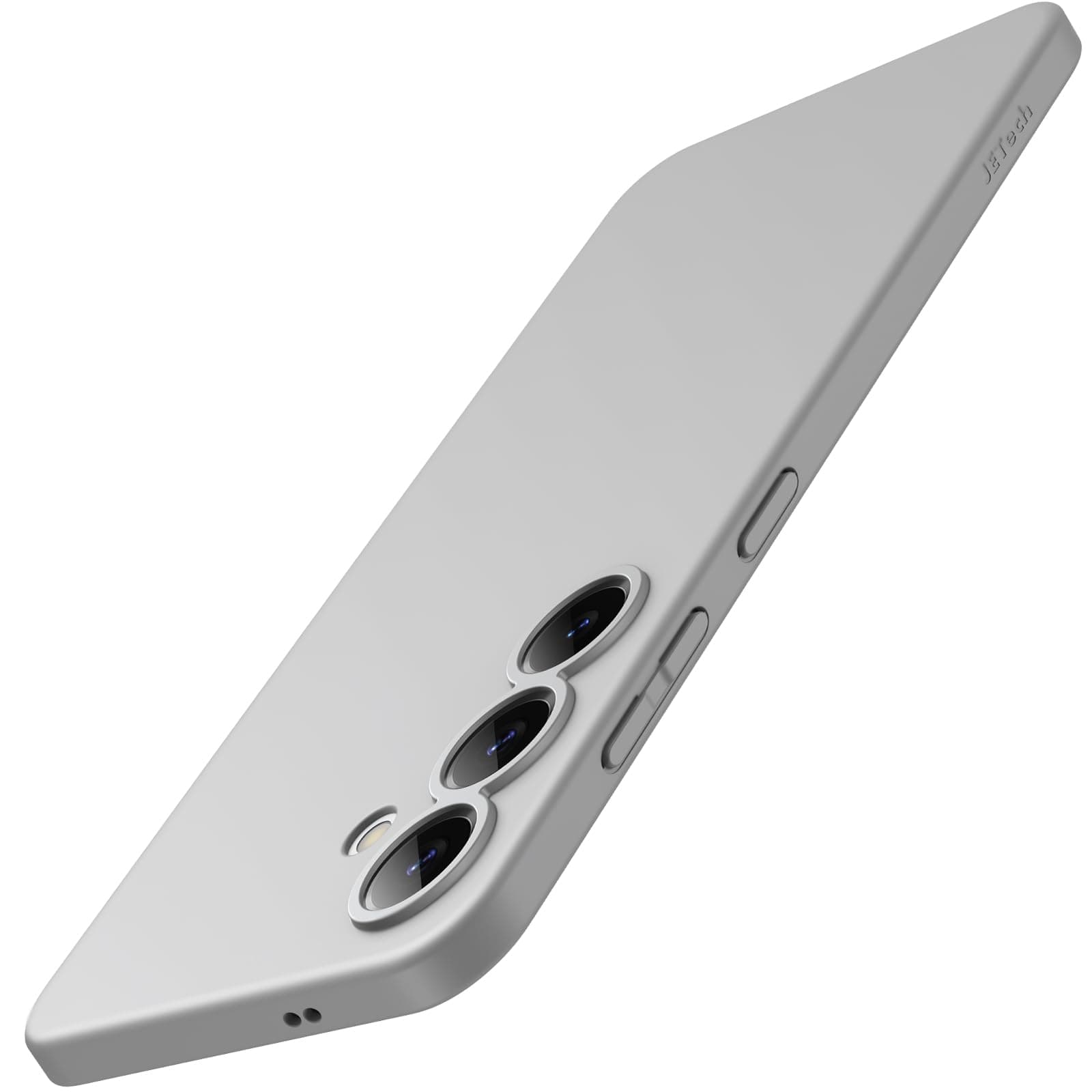 JETech Slim Cover Case for Samsung Galaxy S25 5G with Camera Lens Full Protection, Ultra-Thin Lightweight Matte Finish Minimalist Protective Phone Cover (Silver Shadow)