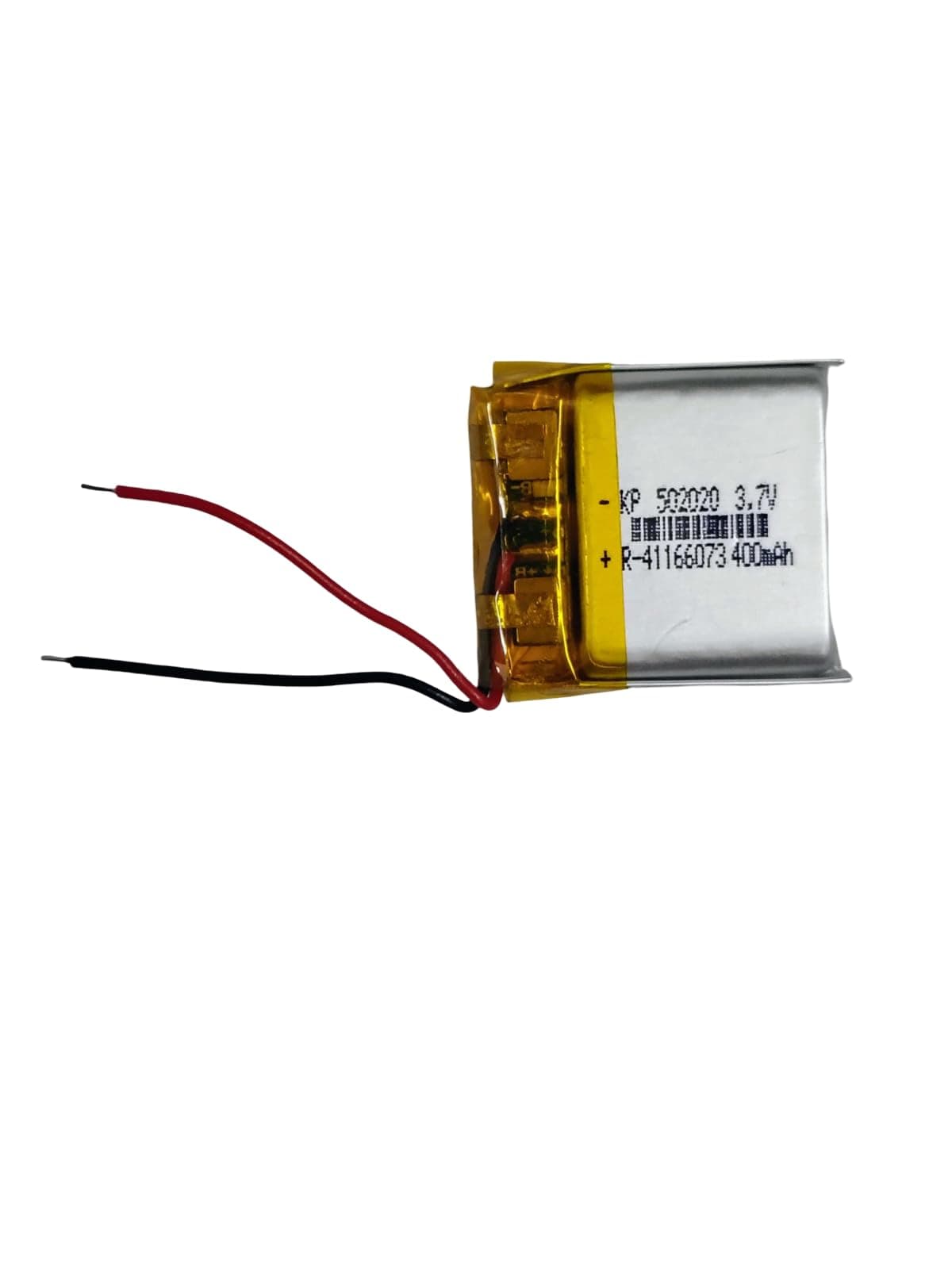 KP-502020 3.7V 400Mah rechargeble Battery for W26, W26+ Smart Watch, Bluetooth Speaker, DIY, Toys, Robotics, 400 mAh Battery