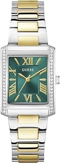 GUESS Bonnie Green Rectangle Dial Analog Women's Watch - GW0874L2