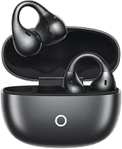 realme Buds Clip Open Ear Wireless Earbuds with 11mm Dual Magnet Drivers, 3D Spatial Audio, 36H Playtime, AI ENC, IP55 Rating, and 45ms Low Latency (Titanium Black)