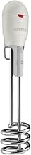 Havells Zeta 1500 watt Immersion Heater | ISI Mark Heavy Duty 3 Pin Moulded Plug, Touch Protection Cover | Waterproof, Heating Indicator, Nickel Plating, Warranty: 2 Year comprehensive |(Grey) Plastic
