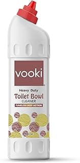 Vooki Heavy Duty Toilet Bowl Cleaner Fumeless Deep Action liquid, Home and Commercial Use - 500 ml (Pack of 1)