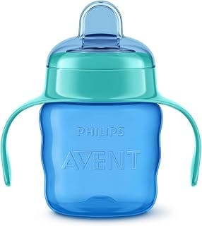 Philips Avent Classic Soft Polypropylene Spout Cup (Green/Blue, 200ml)