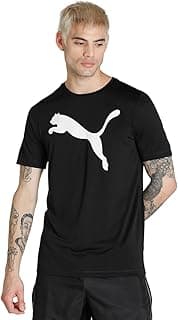 PUMA Men's Polyester Regular Fit Tees