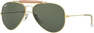 Ray-Ban UV protected Aviator Unisex Sunglasses - 0RB3129