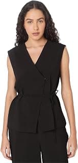 VERO MODA Women's Polyester Solid Relaxed Fit T-Shirt