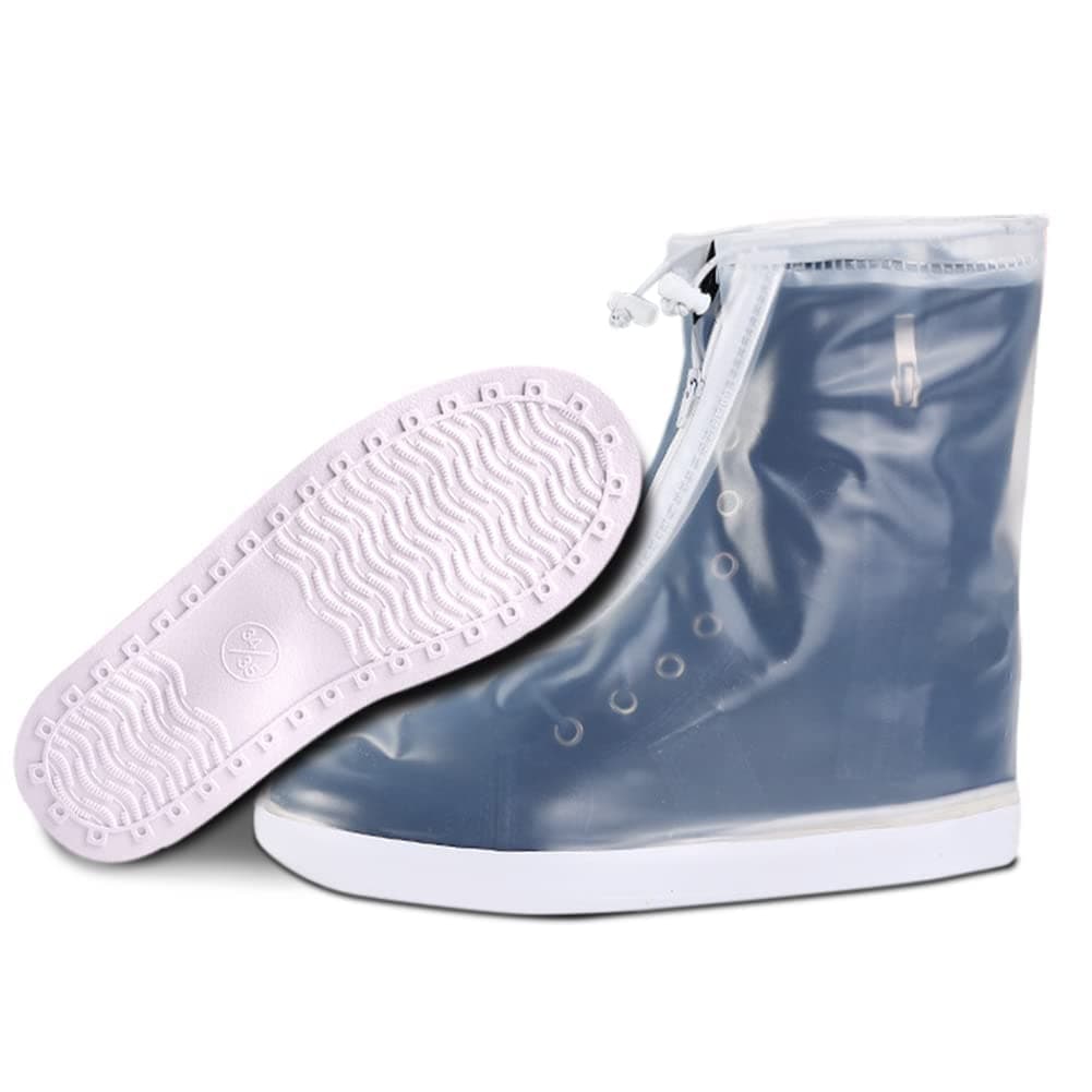 PAGALY Waterproof Reusable Rain/Snow Shoe Covers, Anti-Slip Silicone Reusable Rain Shoe Covers Waterproof Shoes Cover Protector Women Men Kids Outdoor