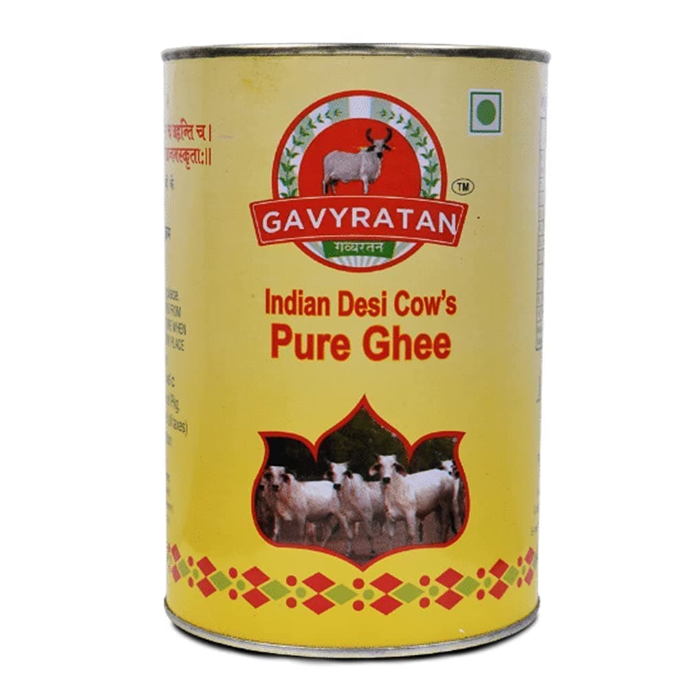 Gavyratan A2 Desi Cow Ghee - 5 Litre | Economy Pack | 100% Pure Ghee