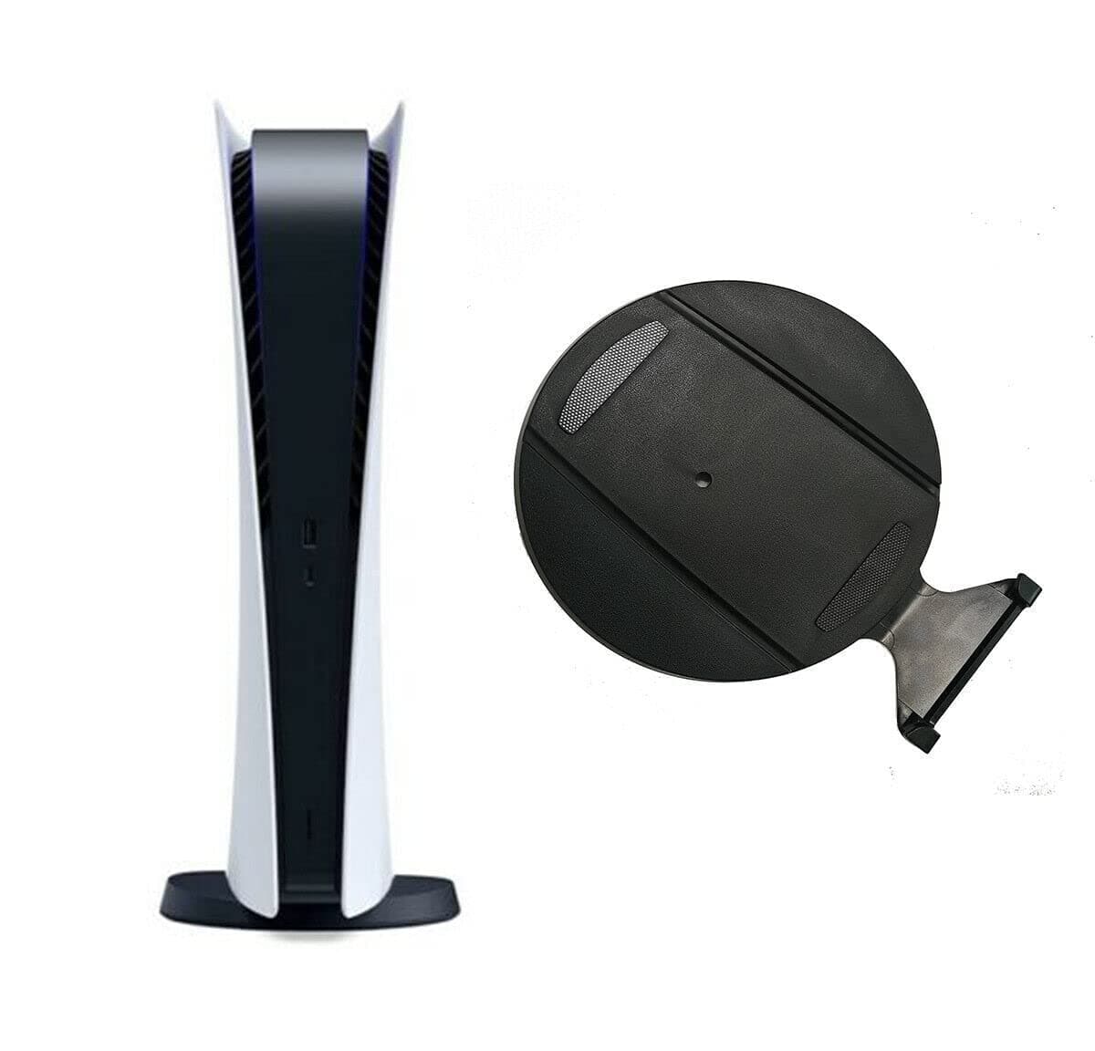 New World PS5 Stand Replacement Vertical Stand Horizontal stand for PS5 Console Digital Edition ( Not for PS5 Slim Model)