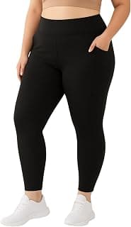 BLINKIN Plus Size Gym Pants for Women's Workout - The Ultimate Yoga Pants | Workout Lowers | Gym Track Pants for Women with Side Pockets (plus-033)