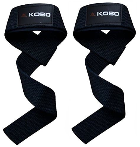 Kobo Weight Lifting Straps Power Gym Support