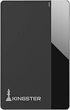 KINGSTER 1TB External Hard Drive – USB 3.0 Portable HDD | Ultra Slim, Plug & Play | Fast Data Transfer | Backup Storage for Laptop, PC, Mac (Black)